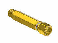 Pipe Thread to Swivel Nut and Nipple 2-1/2”