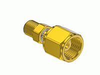 External Hose Nut to Swivel Nut and Nipple