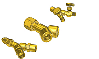 Brass-Y-Connectors