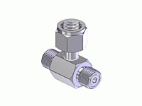 CGA Manifold Coupler Tees - Stainless Steel