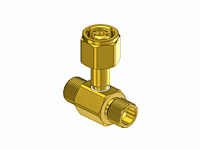 CGA Manifold Coupler Tees - Brass C-2577