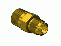 Flare Tubing Adaptors - Cryogenic Hose & Fittings FA-2954