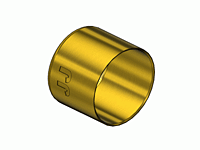 Round Brass Hose Ferrules JJ