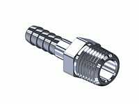 Pipe Thread Barbed Hose Fittings MA-113