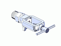 CGA-870 Pin Indexed Yokes for Oxygen MFY-870-8