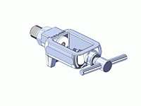 CGA-960 Pin Indexed Yokes for Nitrogen MFY-960-4