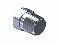 1/8" NPT Male Pipe Plug MPF-001