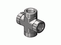 Pipe Thread Fitting - Cross