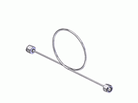 Rigid Pigtail Assemblies with Single & Double Loop PT-346SS