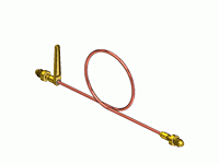 Rigid Pigtail Assemblies with Single & Double Loop PTW-4510CV