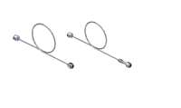 Rigid-Pigtail-Assemblies-w-Single---Double-Loop---Stainless-Steel-Tube---Ends