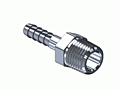 Pipe Thread Barbed Hose Fitting MA-112