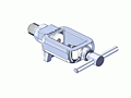 CGA-930 Pin Indexed Yokes for Helium/Oxygen Mixture MFY-930-4