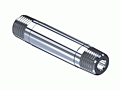 1/4" NPT Male x 2-1/2" Long Pipe Nipple MPF-104